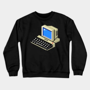 8bit old PC Crewneck Sweatshirt